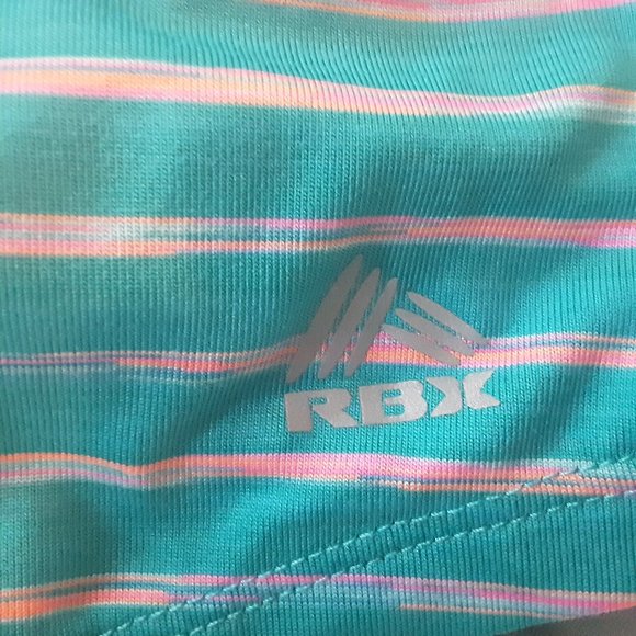 🌞 Reebok Turquoise Pink Racerback Tank | XS - Picture 8 of 10